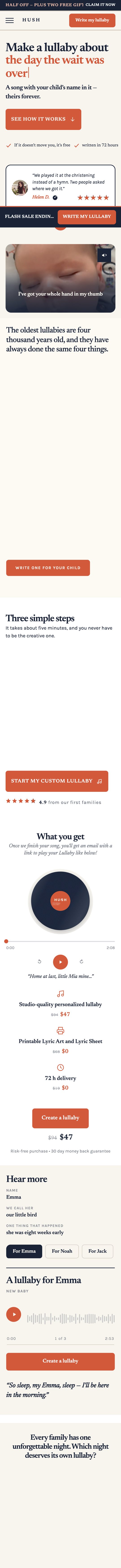 Full-page mobile screenshot
